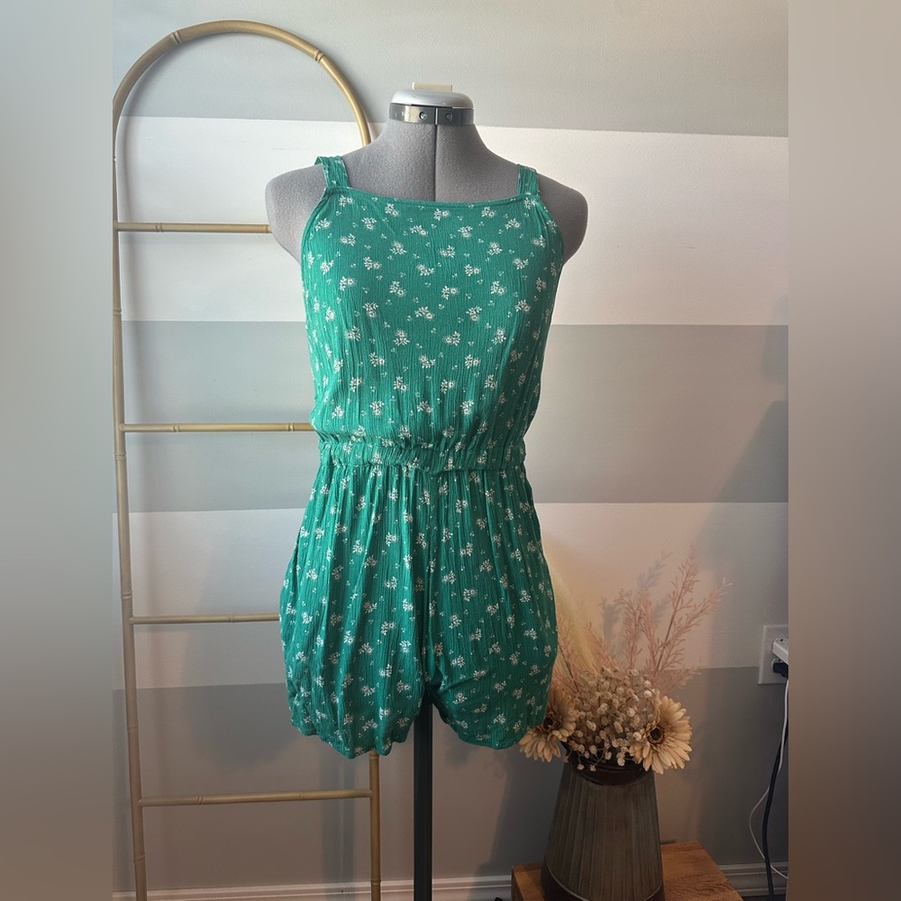American Eagle Outfitters Green Romper